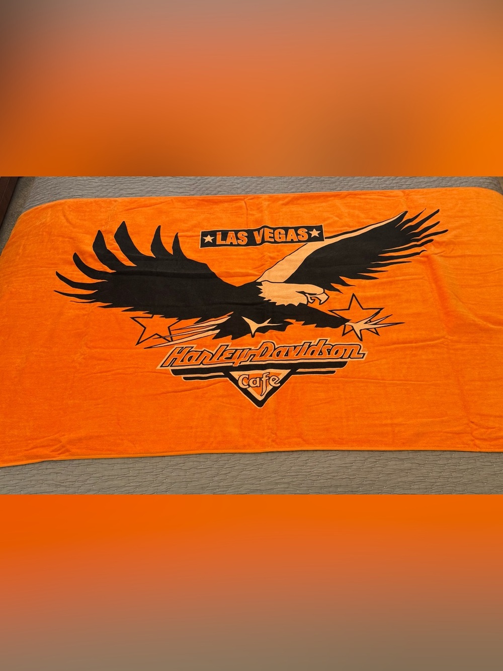 Harley Davidson Las Vegas Cafe Beach Towel